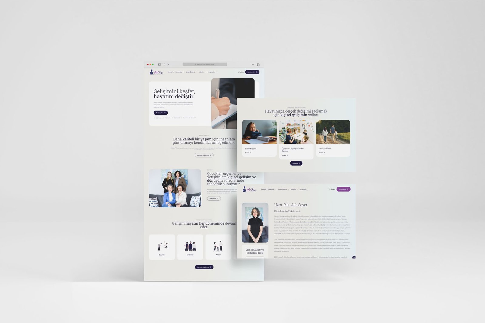 Atölye Psikoloji Kadıköy İstanbul Profesyonel Web Tasarım